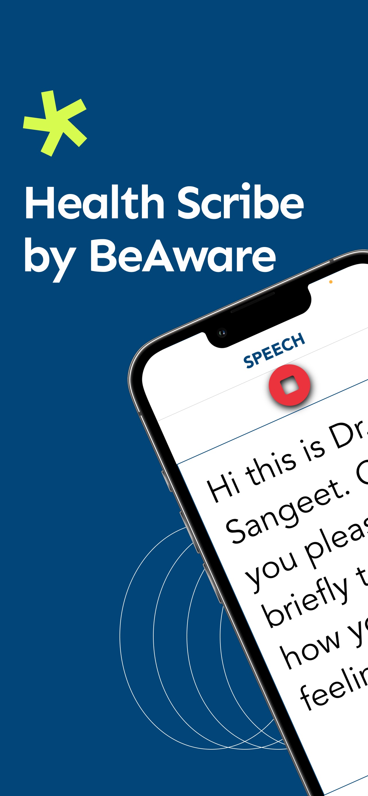 Health Scribe for Deaf and Hard of Hearing by BeAware 1