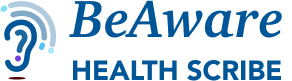 Health Scribe by BeAware logo